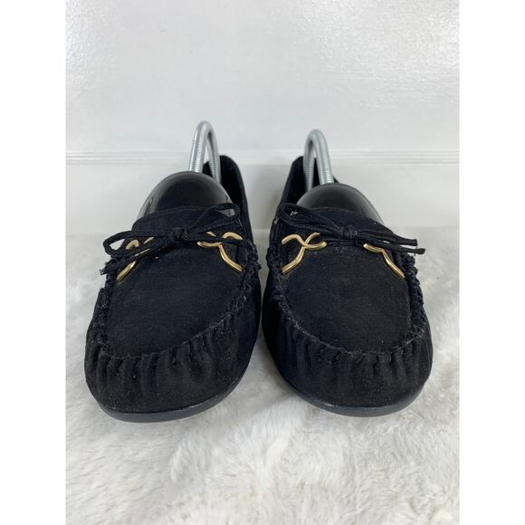Alex Flex Comfort Women’s Flats Black Suede Size 10W - Picture 2 of 8